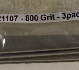 Alpha Abrasives Limes Coniques Régulières Grain 800 ALB R1107