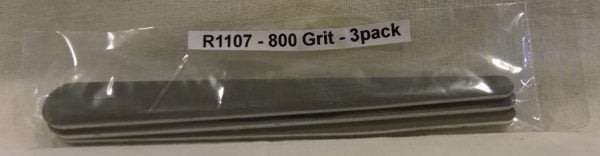 Alpha Abrasives Limes Coniques Régulières Grain 800 ALB R1107
