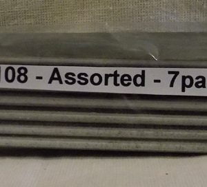 Alpha Abrasives Regular Tapered Files Assorted Grit ALB R1108
