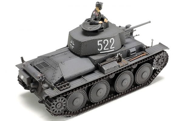Side Tamiya German Panzer 38-t Ausf E-F 48 Scale 32583