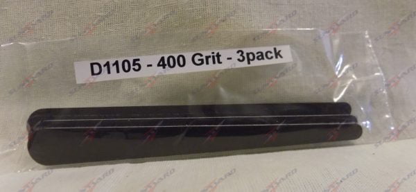Alpha Abrasives Limes coniques de détail grain 400 ALB D1105