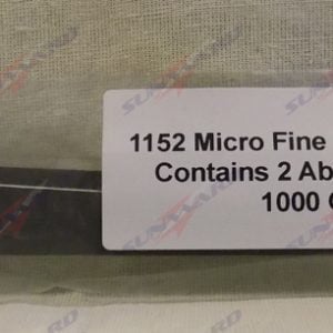 Alpha Abrasives Limes coniques micro fines grain 1000 ALB 1152