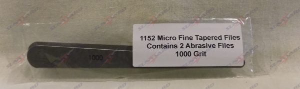 Alpha Abrasives Limes coniques micro fines grain 1000 ALB 1152