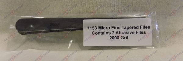 Alpha Abrasives Micro Fine Tapered Files 2000 Grit ALB 1153
