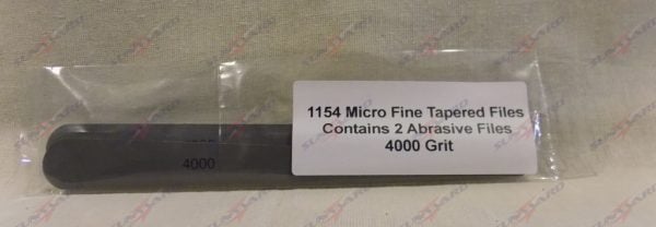 Alpha Abrasives Limes coniques micro fines grain 4000 ALB 1154