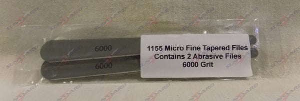 Alpha Abrasives Micro Fine Tapered Files 6000 Grit ALB 1155