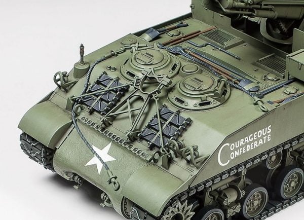 Front Tamiya US Self-Propelled 155mm Gun M40 35351