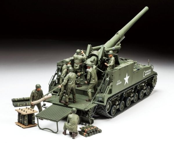 In Use Tamiya US Self-Propelled 155mm Gun M40 35351