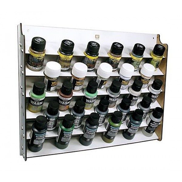Vallejo Wall Mounted Paint Display for 35 and 60 ml Bottles 26009