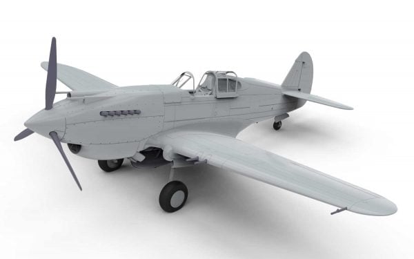 Assembled Curtiss P-40B Warhawk 1:48 Scale A05130