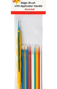 Pinceaux magiques assortis avec manche applicateur par Alpha Abrasives ALB MB05