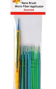 Nano Brushes Assorted with Micro Fiber Applicator by Alpha Abrasives ALB NB06