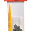 Cone Tip Sanders with Peel and Stick Abrasive Pieces 150 Grit by Alpha Abrasives