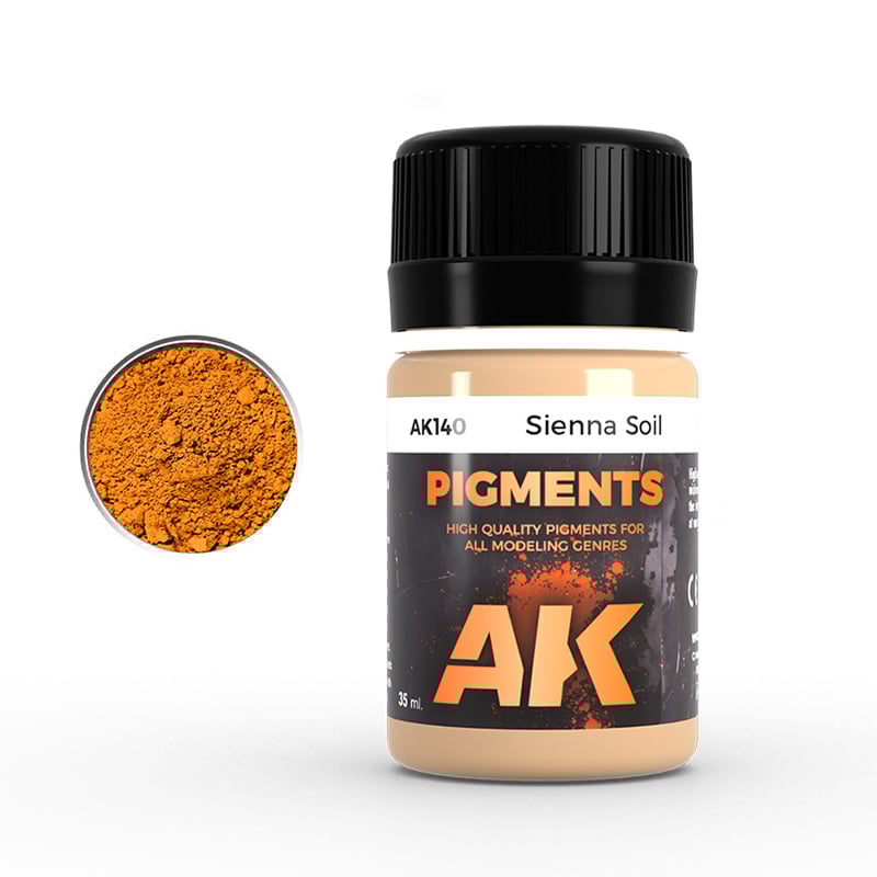 AK Interactive Pigments Sienna Soil AKI 140