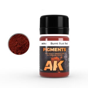 AK Interactive Pigments Burnt Rust Red AKI 144