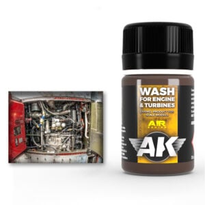 AK Interactive Aircraft Engine Wash AKI 2033