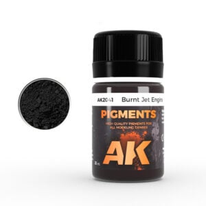 AK Interactive Pigments Burnt Jet Engine AKI 2041