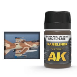 Paneliner Sand and Desert Camouflage by AK Interactive AKI 2073