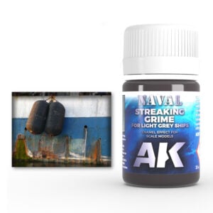 AK Interactive Streaking Grime for Light Grey Ships AKI 305