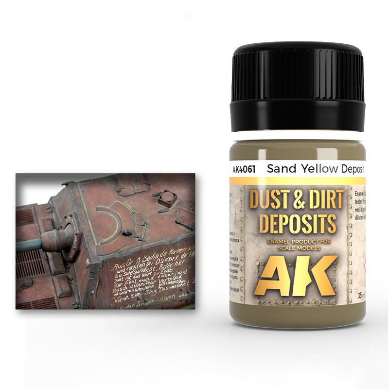 AK Interactive Sand Yellow Deposit AKI 4061