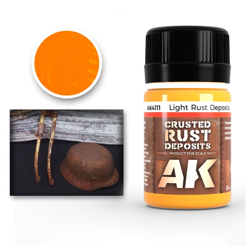 AK Interactive Light Rust Deposits AKI 4111