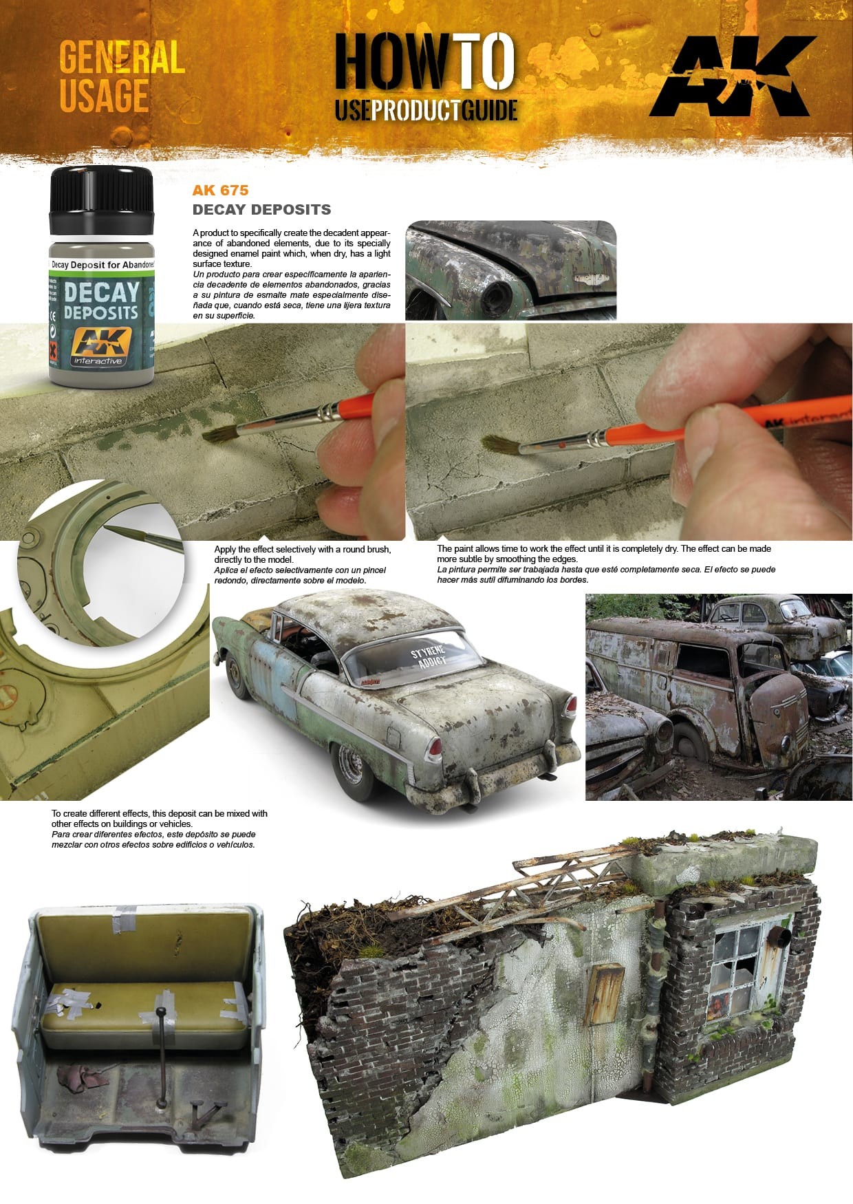 AK Interactive Decay Deposits for Abandoned Vehicles AKI 675 General Info