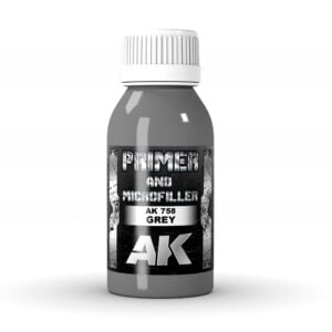 Grey Primer and Microfiller by AK Interactive AKI 758