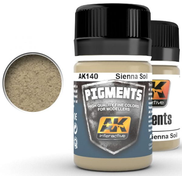 Sienna Soil Pigment by AK Interactive AKI 140