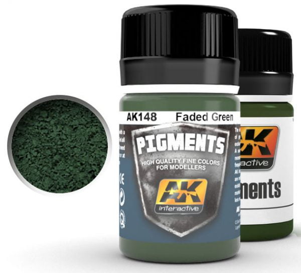 Faded Green Pigment by AK Interactive AKI 148