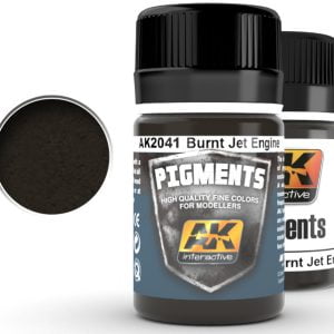 Burnt Jet Engine Pigment by AK Interactive AKI 2041