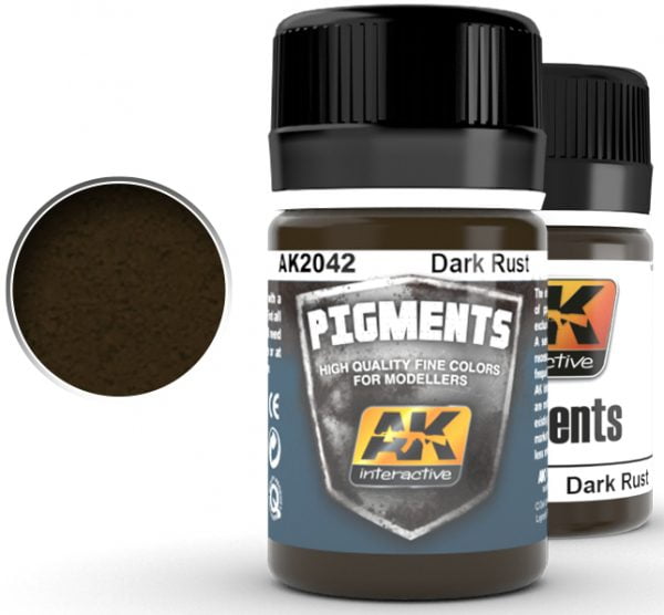 Dark Rust Pigment by AK Interactive AKI 2042