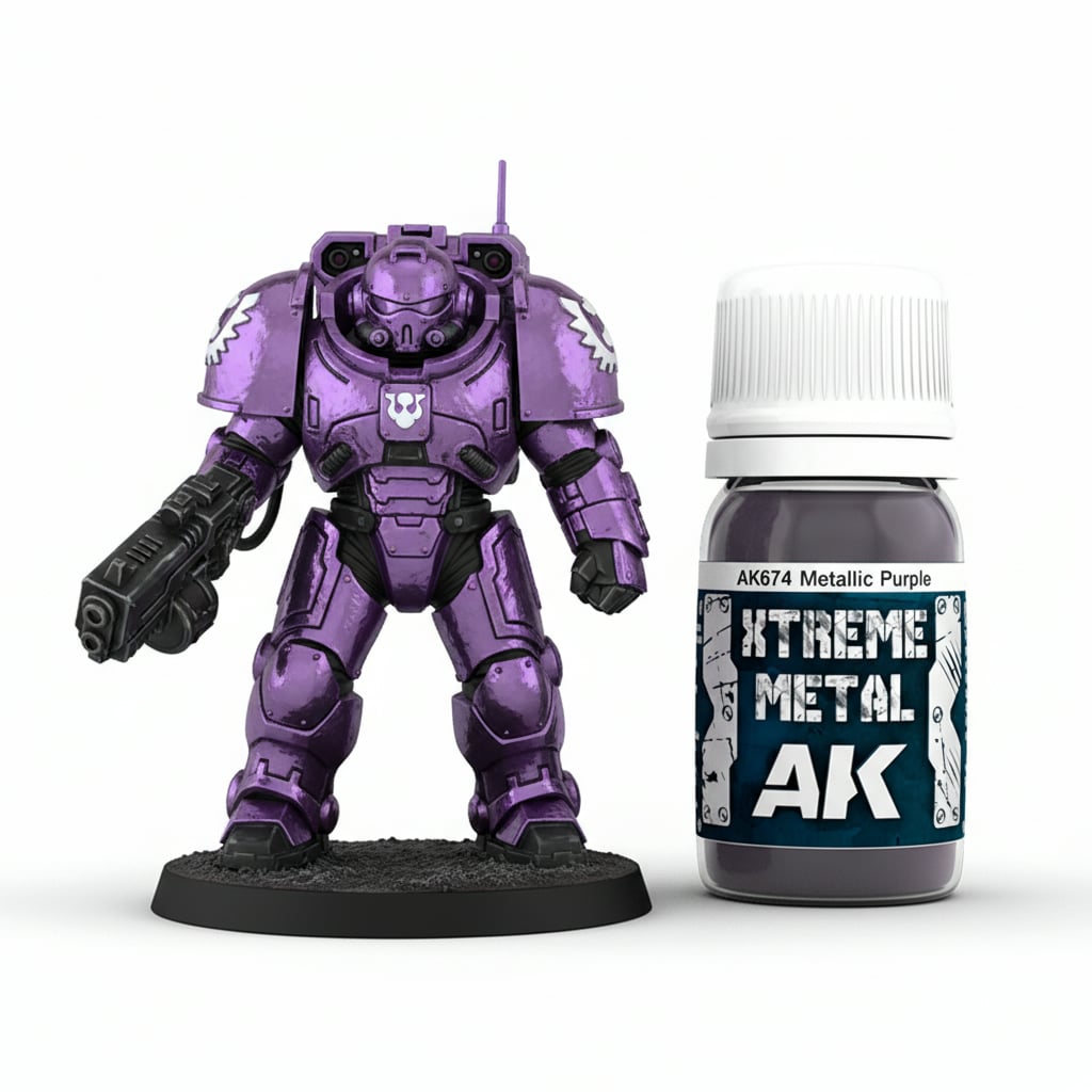 Xtreme Metal Métallisé Violet Peinture AK Interactive AKI 674