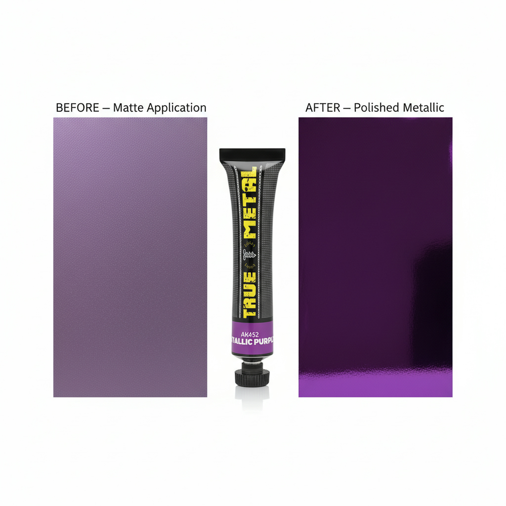 True Metal Metallic Purple by AK Interactive AKI 452