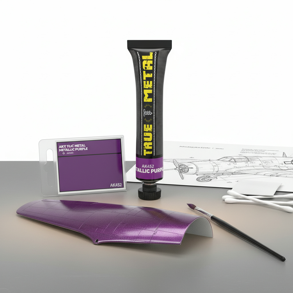 True Metal Metallic Purple by AK Interactive AKI 452