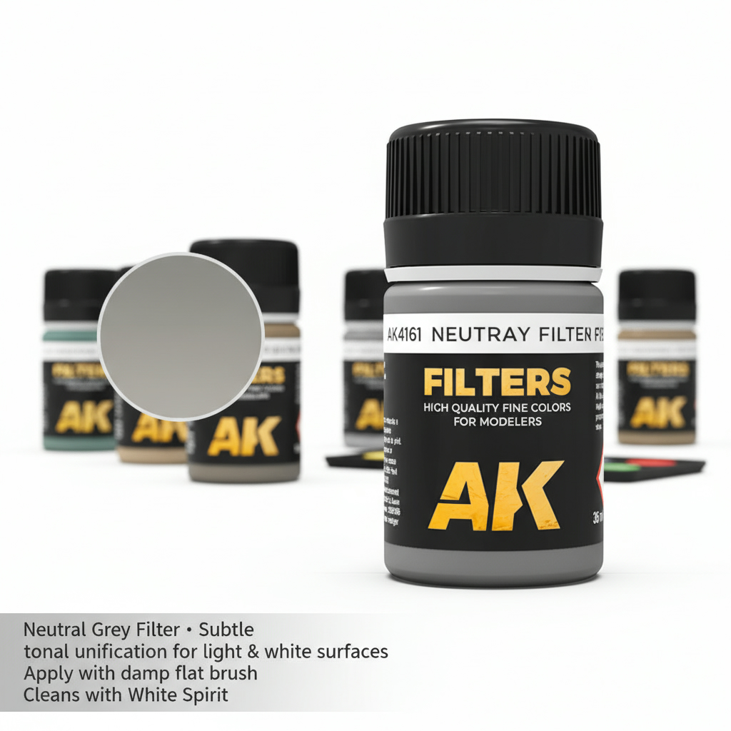 AK Interactive Neutral Grey Filter AKI 4161