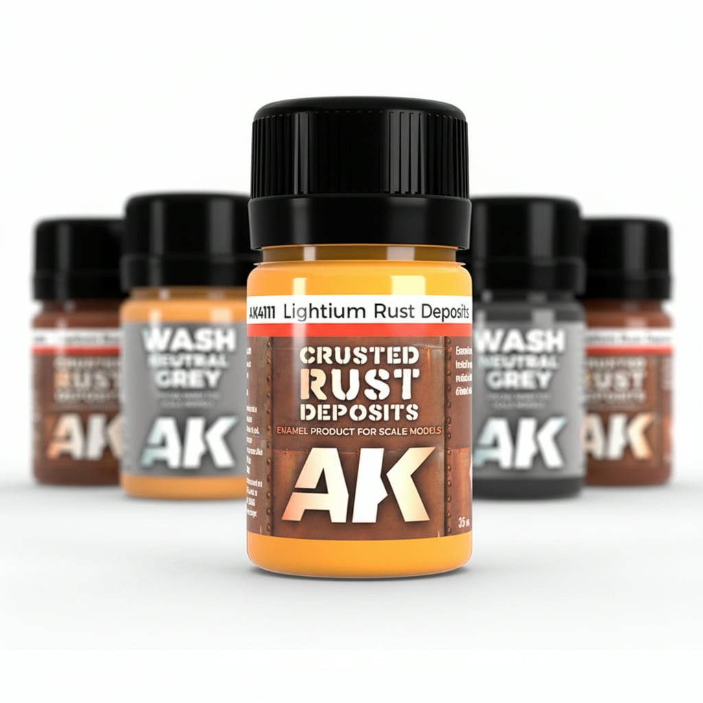 AK Interactive Light Rust Deposits AKI 4111