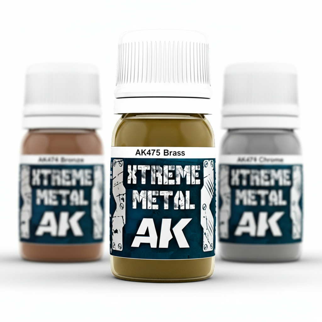 Xtreme Métal Laiton Peinture AK Interactive AKI 475