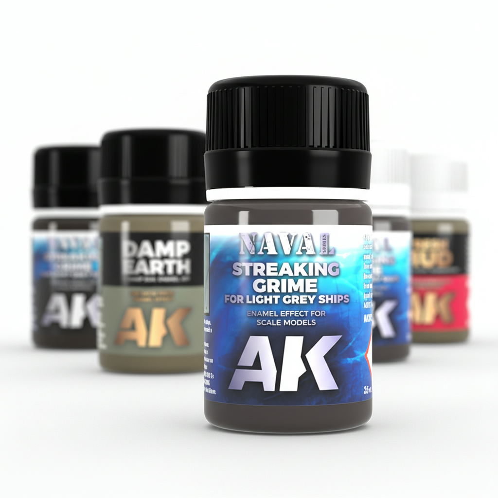 AK Interactive Streaking Grime for Light Grey Ships AKI 305