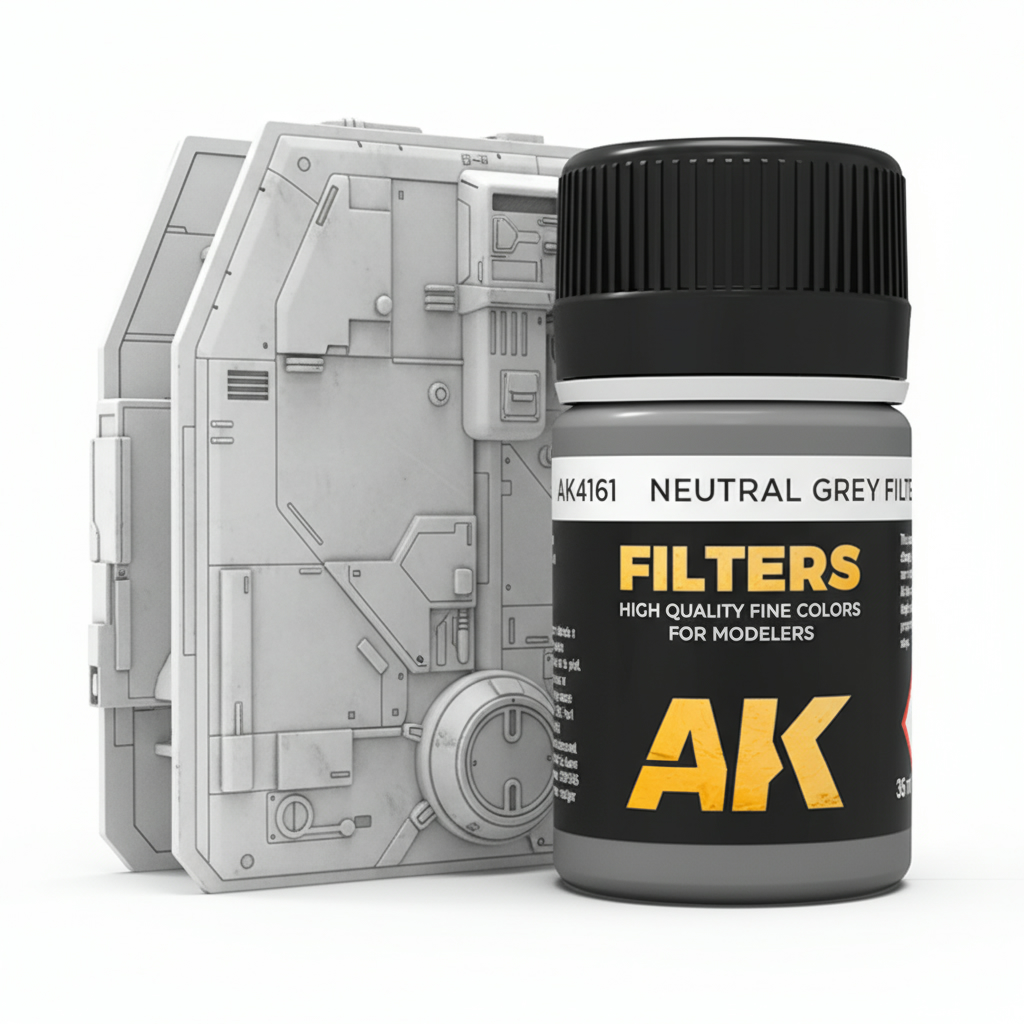 AK Interactive Neutral Grey Filter AKI 4161
