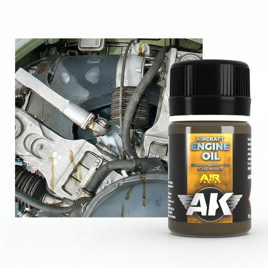 AK Interactive Aircraft Engine Oil AKI 2019
