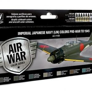 Vallejo Imperial Japanese Navy IJN Colors Paint Set 71169