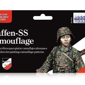 Vallejo Waffen Camouflage Paint Set 70180