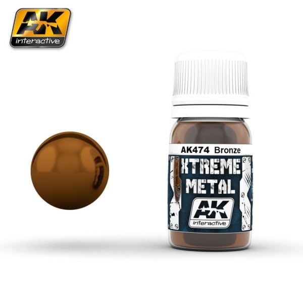 Xtreme Metal Bronze Paint AK Interactive AKI 474