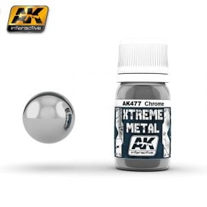 Xtreme Metal Chrome Paint AK Interactive AKI 477