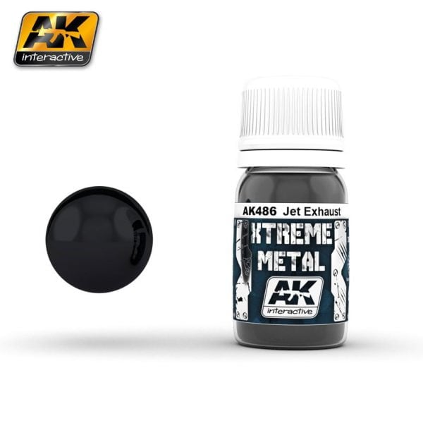 Xtreme Metal Jet Exhaust Metal Paint AK Interactive AKI 486