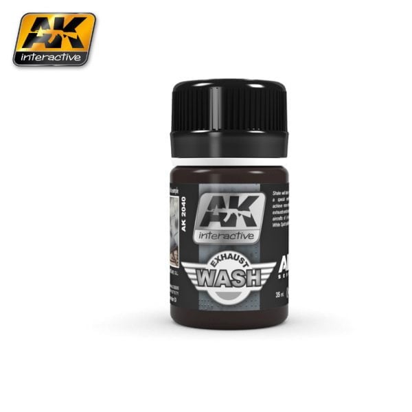 Lavage des gaz d'échappement par AK Interactive AKI 2040