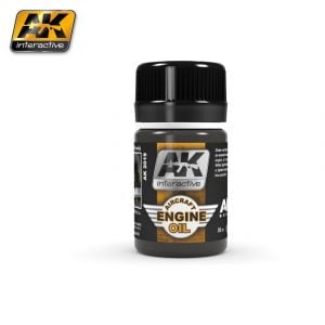 Huile pour moteur d'avion par AK Interactive AKI 2019