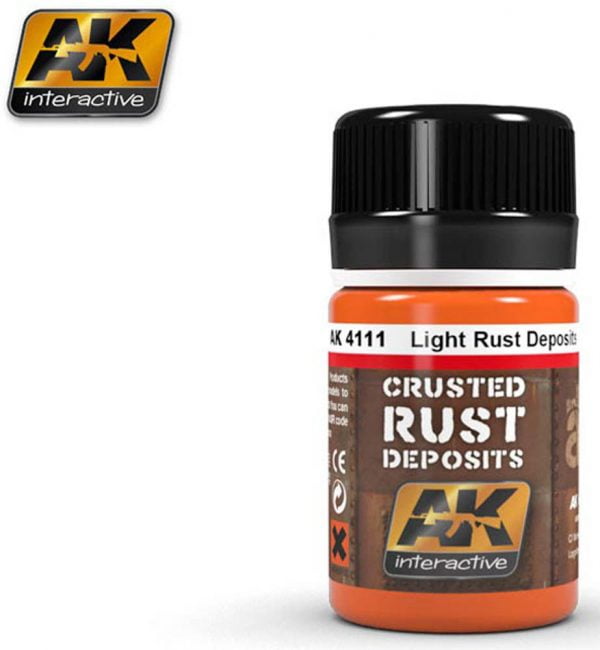 Light Rust Deposits by AK Interactive AKI 4111