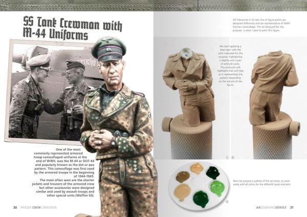Inside 2 Panzer Crew Uniforms by AK Interactive AKI 272