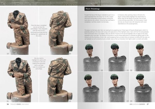 Inside 3 Panzer Crew Uniforms by AK Interactive AKI 272